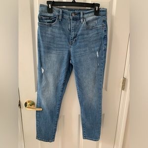 a.n.a high-rise skinny ankle jeans size 10P